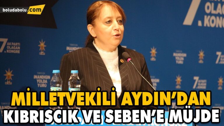 AYDIN’DAN KIBRISCIK VE SEBEN’E MÜJDE