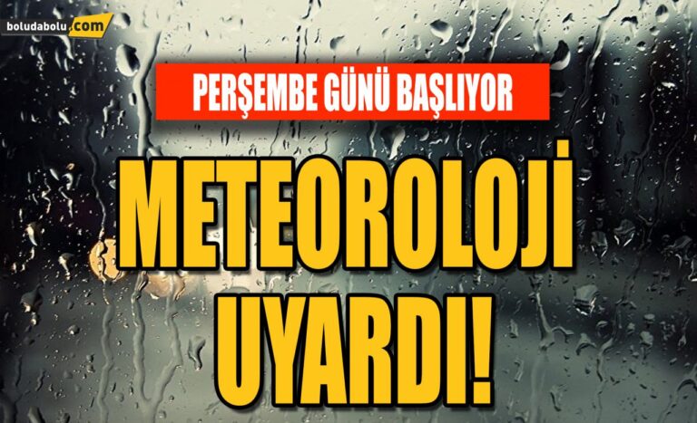 BÖLGE GENELİNDE FIRTINA BEKLENİYOR