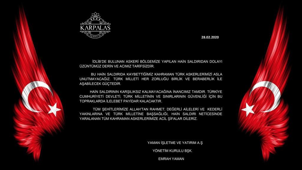 EMRAH YAMAN’DAN BASIN AÇIKLAMASI EMRAH YAMAN’DAN BASIN AÇIKLAMASI