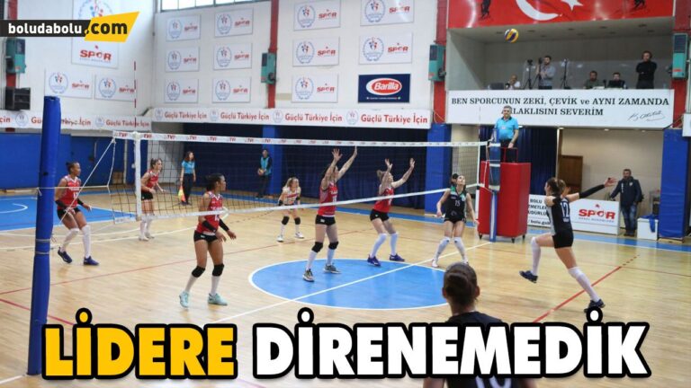 LİDERE DİRENEMEDİK