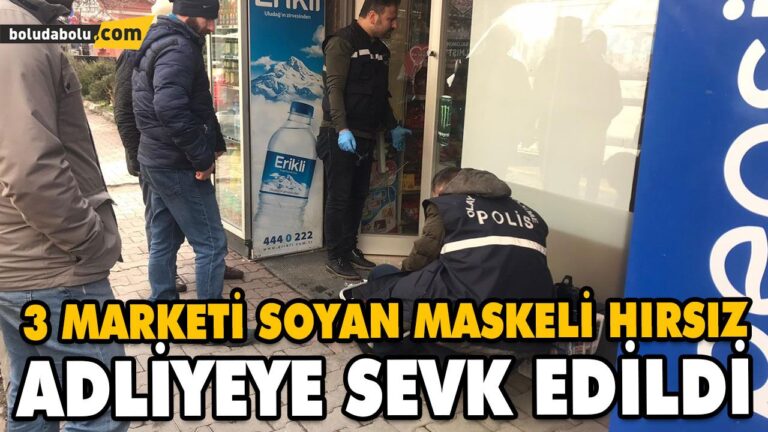 KAR MASKELİ HIRSIZ 250 KAMERA KAYDI İNCELENEREK YAKALANDI