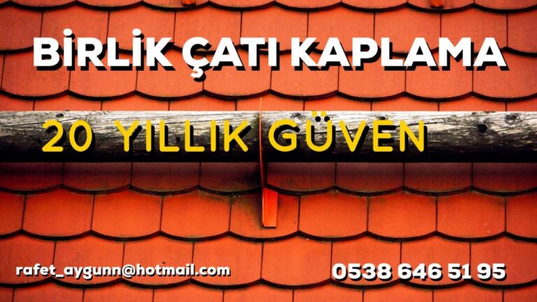 Bolu Birlik Çatı Kaplama