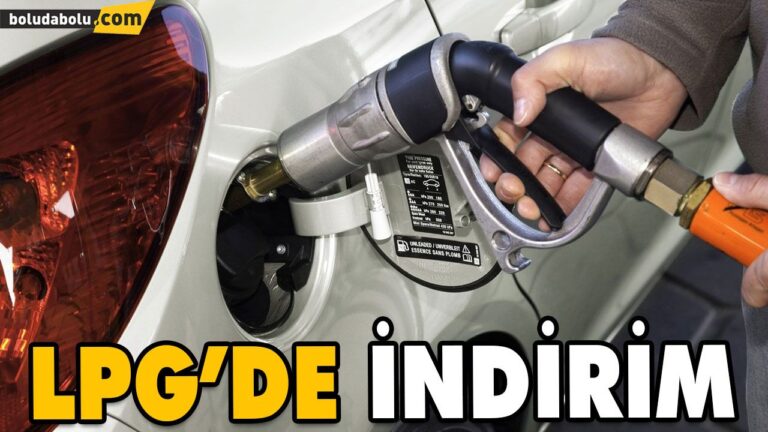 LPG’DE İNDİRİM