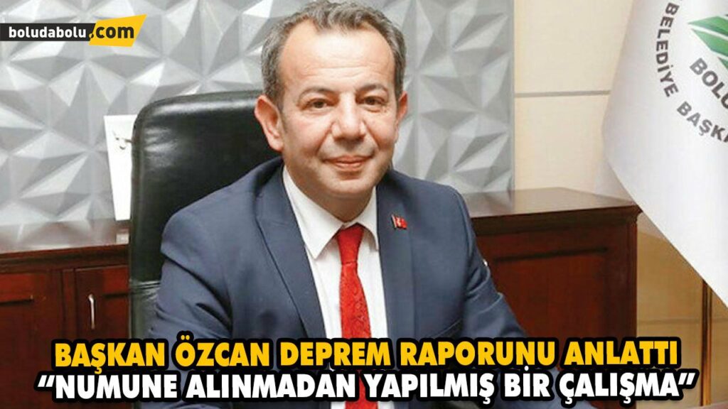 BAŞKAN ÖZCAN DEPREM RAPORUNU ANLATTI BAŞKAN ÖZCAN DEPREM RAPORUNU ANLATTI