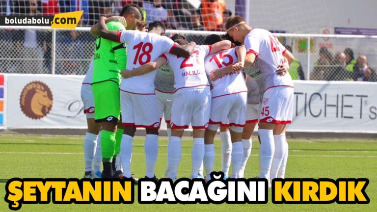ŞEYTANIN BACAĞINI KIRDIK