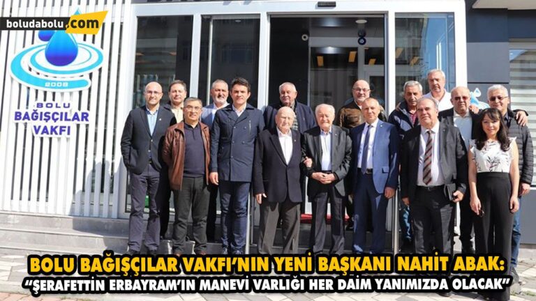 “ŞERAFETTİN ERBAYRAM’IN MANEVİ VARLIĞI HER DAİM YANIMIZDA OLACAK”