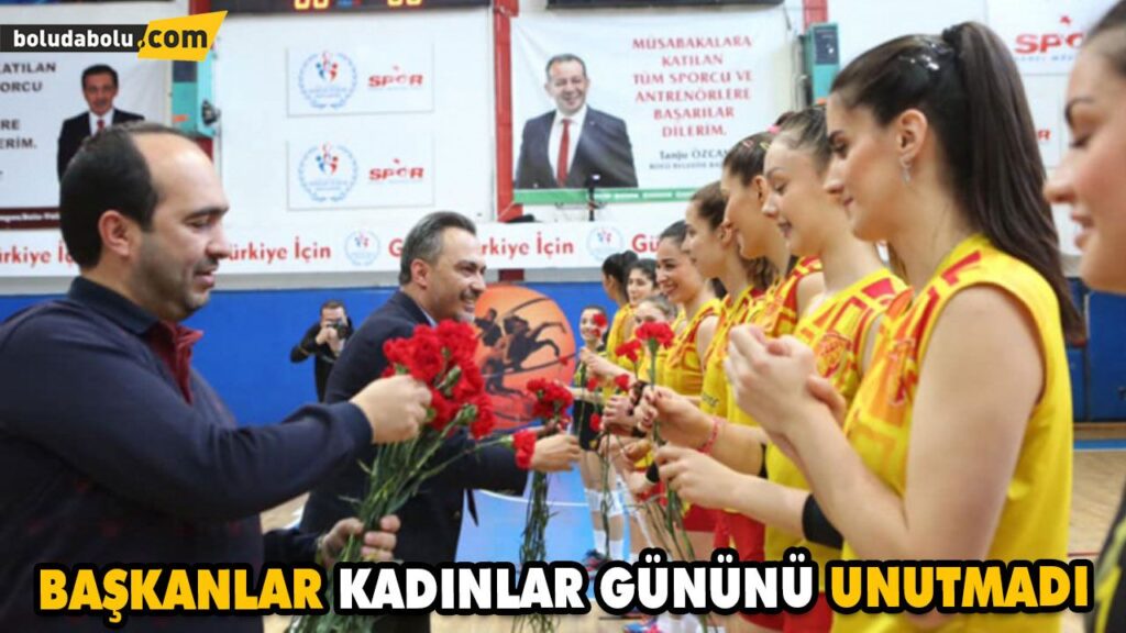 BAŞKANLAR KADINLAR GÜNÜNÜ UNUTMADI BAŞKANLAR KADINLAR GÜNÜNÜ UNUTMADI