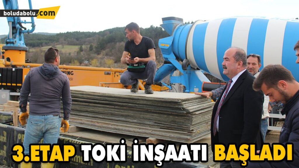 TURHAN BULUT TOKİ İNŞAATINI İNCELEDİ TURHAN BULUT TOKİ İNŞAATINI İNCELEDİ