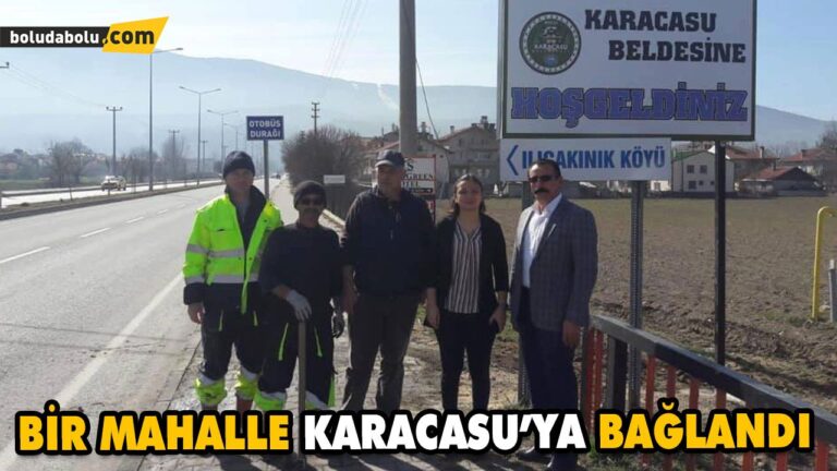 BİR MAHALLE KARACASU’YA BAĞLANDI