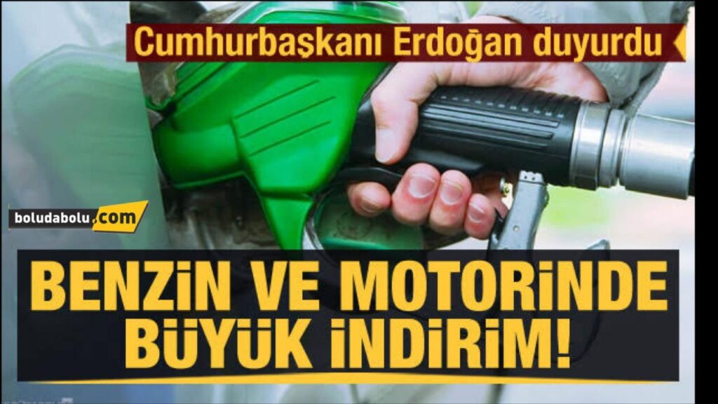 BENZİN VE MOTORİNDE BÜYÜK İNDİRİM BENZİN VE MOTORİNDE BÜYÜK İNDİRİM