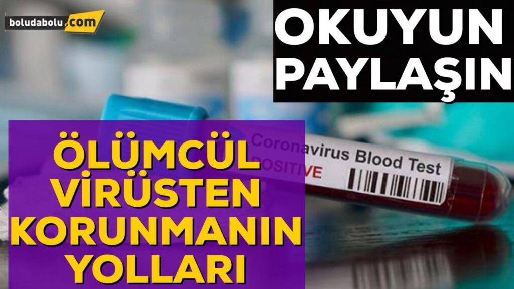ÖLÜMCÜL VİRÜSTEN UZAK DURMANIN YOLLARI ÖLÜMCÜL VİRÜSTEN UZAK DURMANIN YOLLARI