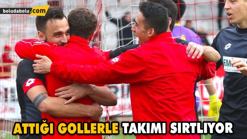 ATTIĞI GOLLERLE TAKIMI SIRTLIYOR ATTIĞI GOLLERLE TAKIMI SIRTLIYOR