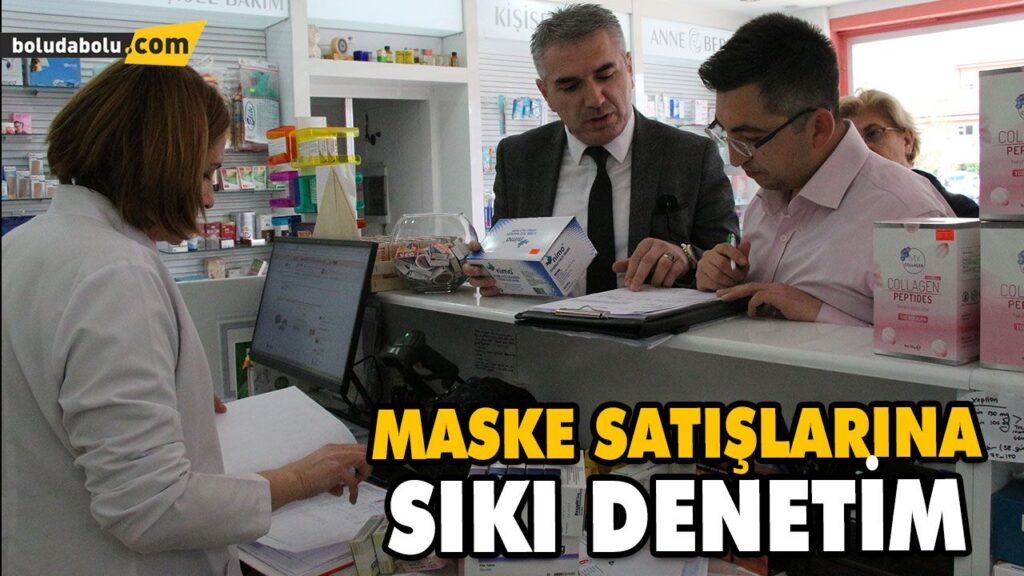 MASKE SATIŞLARINA KORONAVİRÜS DENETİMİ MASKE SATIŞLARINA KORONAVİRÜS DENETİMİ