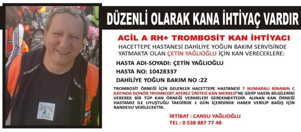 ACİL KAN İHTİYACI