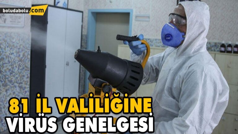 ÇEVRE VE ŞEHİRCİLİK BAKANLIĞINDAN 81 İLE KORONAVİRÜS GENELGESİ