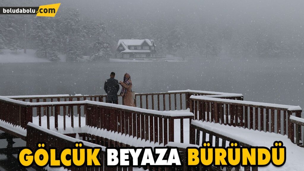 GÖLCÜK BEYAZA BÜRÜNDÜ GÖLCÜK BEYAZA BÜRÜNDÜ