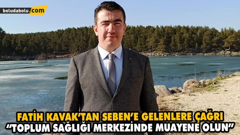 “TOPLUM SAĞLIĞI MERKEZİNDE MUAYENE OLUN”