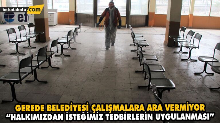 “HALKIMIZDAN İSTEĞİMİZ TEDBİRLERİN UYGULANMASI”