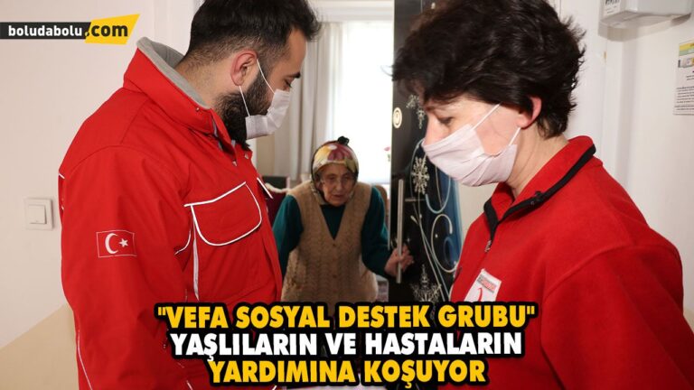 “VEFA SOSYAL DESTEK GRUBU” YAŞLILARIN VE HASTALARIN YARDIMINA KOŞUYOR