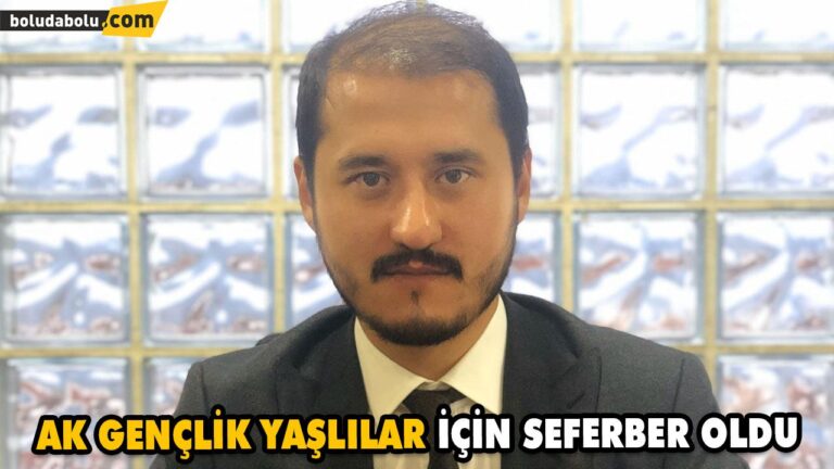 AK GENÇLİK YAŞLILAR İÇİN SEFERBER OLDU