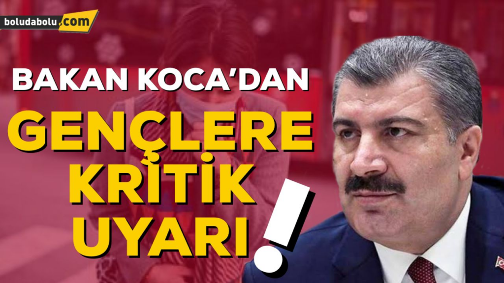 GENÇLERE KRİTİK UYARI GENÇLERE KRİTİK UYARI