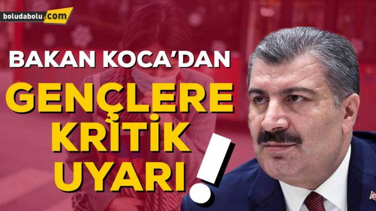 GENÇLERE KRİTİK UYARI