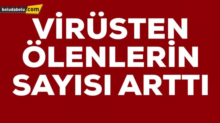 ÖLÜ VE HASTA SAYISI ARTTI