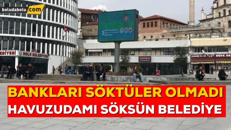 BOLU’DA BAZI VATANDAŞLAR TEDBİRLERE UYMAMAYA DEVAM EDİYOR