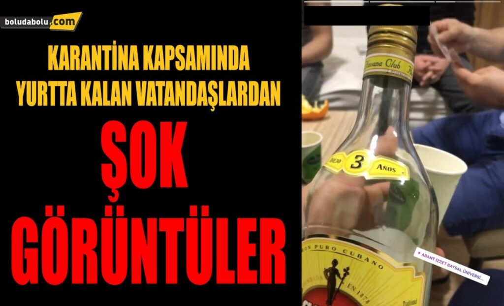 BOLU’DA KARANTİNAYA ALINAN VATANDAŞLARDAN ŞOK GÖRÜNTÜLER BOLU’DA KARANTİNAYA ALINAN VATANDAŞLARDAN ŞOK GÖRÜNTÜLER