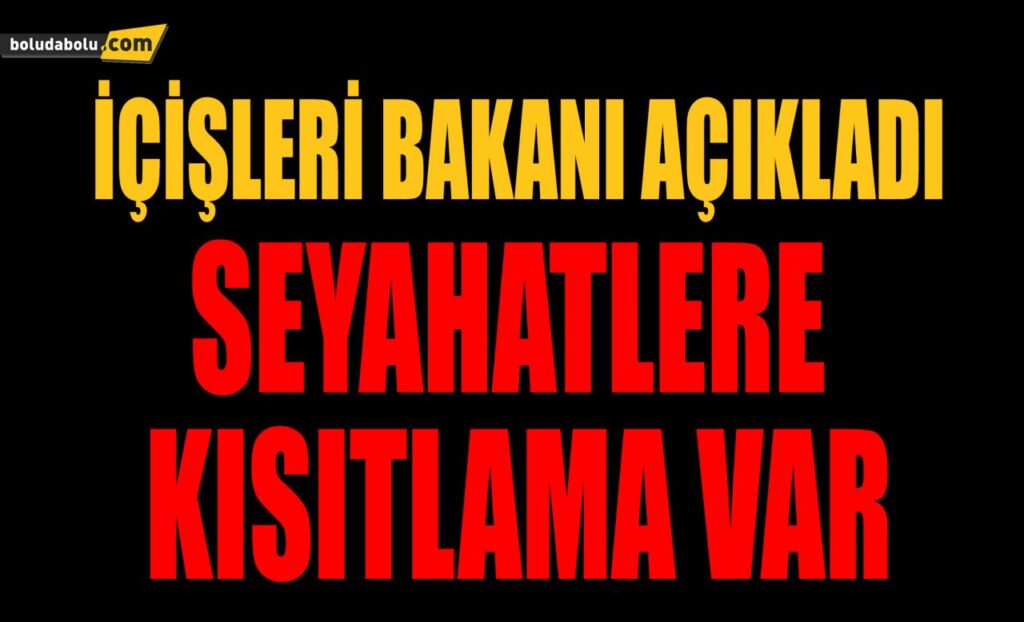 OTOBÜS SEYAHATLERİNE KISITLAMA GELİYOR OTOBÜS SEYAHATLERİNE KISITLAMA GELİYOR