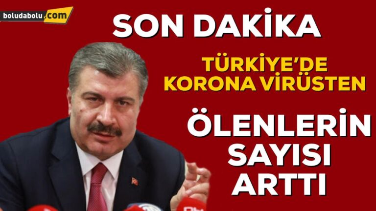 SON DAKİKA ÖLÜ SAYISI ARTTI