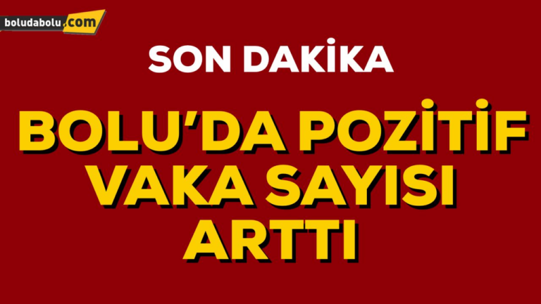 BOLU’DA VAKA SAYISINDA ARTIŞ VAR