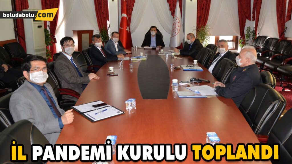İL PANDEMİ KURULU TOPLANDI İL PANDEMİ KURULU TOPLANDI