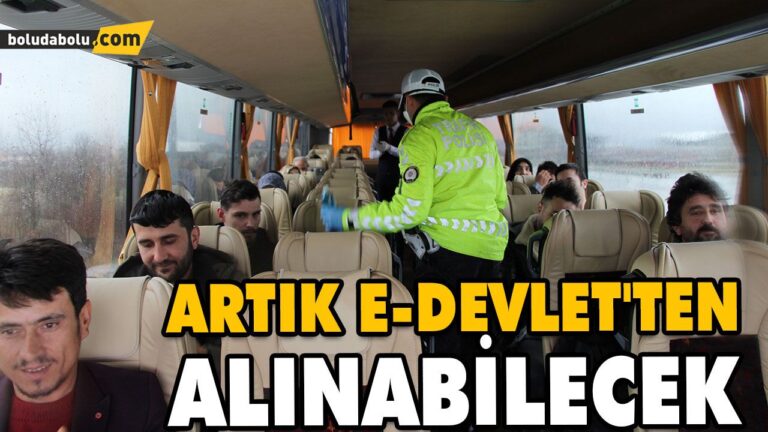 SEYAHAT İZİN BELGESİ ARTIK E-DEVLET’TEN ALINABİLECEK