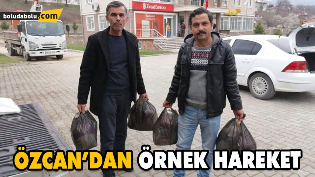 ÖZCAN’DAN ÖRNEK HAREKET ÖZCAN’DAN ÖRNEK HAREKET