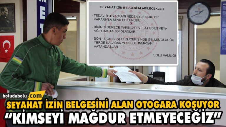 “KİMSEYİ MAĞDUR ETMEYECEĞİZ”