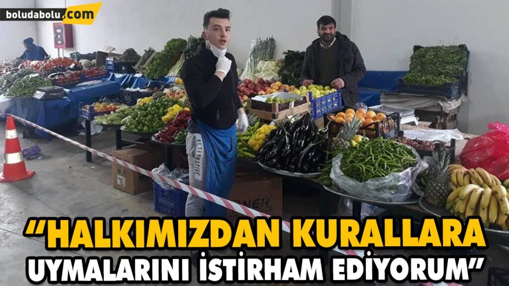 PAZAR YERİNDE TÜM ÖNLEMLER ALINDI PAZAR YERİNDE TÜM ÖNLEMLER ALINDI