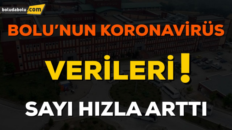 BOLU KORONAVİRÜS SAYISI
