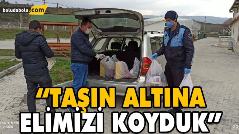 “TAŞIN ALTINA ELİMİZİ KOYDUK”