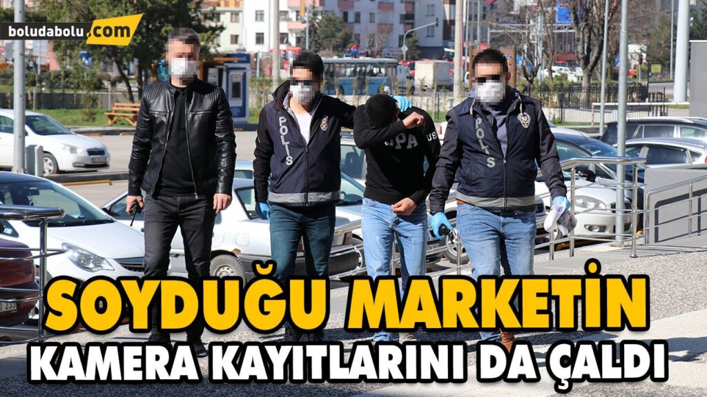 SOYDUĞU MARKETİN KAMERA KAYITLARINI DA ÇALDI SOYDUĞU MARKETİN KAMERA KAYITLARINI DA ÇALDI