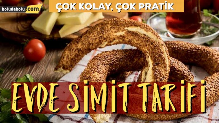 EVDE SİMİT YAPMAK