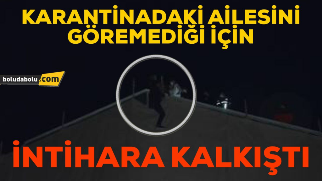 İNTİHARA KALKIŞTI