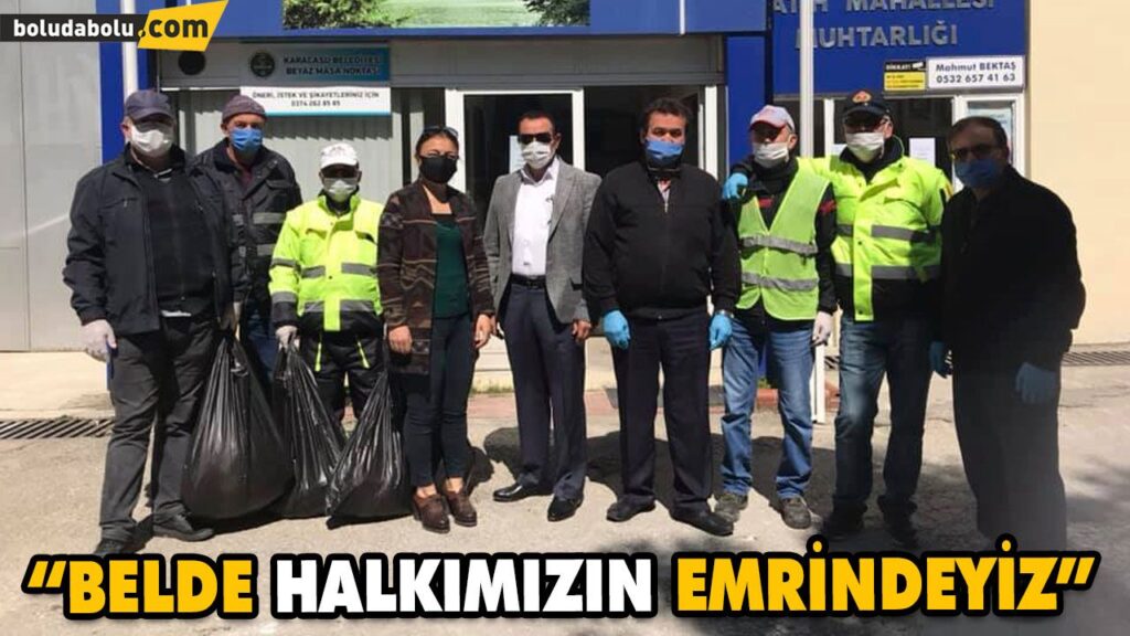 KARACASU BELEDİYESİ’NDEN 5 BİN MASKE KARACASU BELEDİYESİ’NDEN 5 BİN MASKE