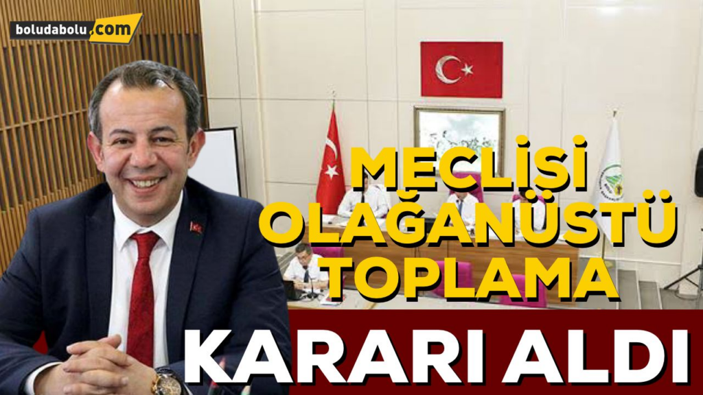 TANJU ÖZCAN BELEDİYE MECLİSİNİ OLAĞANÜSTÜ TOPLUYOR ! TANJU ÖZCAN BELEDİYE MECLİSİNİ OLAĞANÜSTÜ TOPLUYOR !