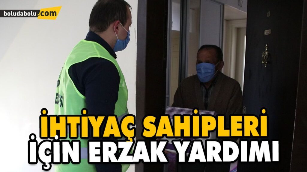 GEREDE BELEDİYESİ 1000 ADET ERZAK KOLİSİ HAZIRLATTI