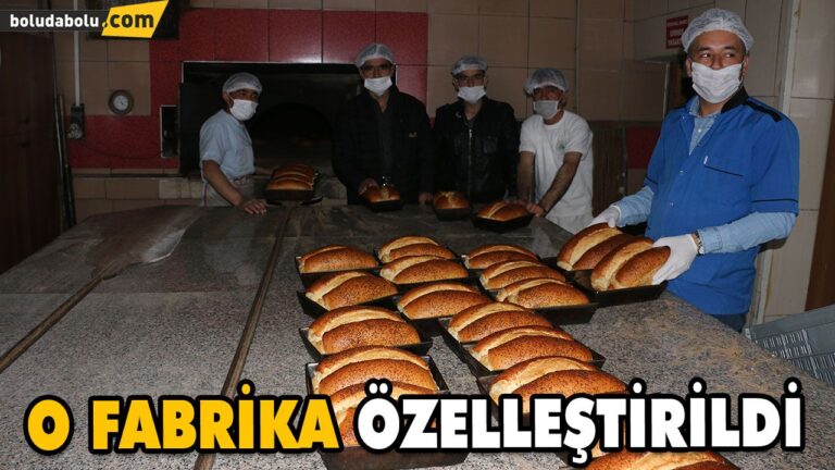 MUDURNU HALK EKMEK FABRİKASI ÖZELLEŞTİRİLDİ