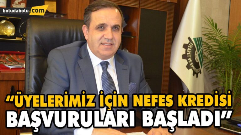 TSO BAŞKANI ATEŞ: “ÜYELERİMİZ İÇİN NEFES KREDİSİ BAŞVURULARI BAŞLADI”