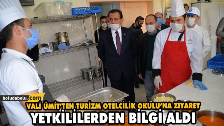 YETKİLİLERDEN BİLGİ ALDI