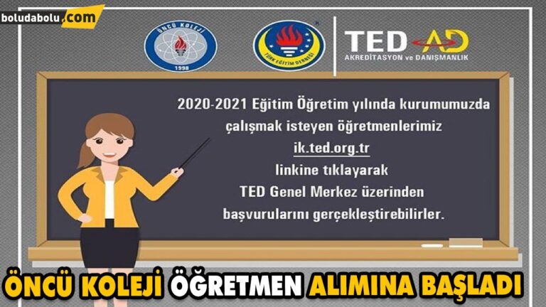 ÖNCÜ KOLEJİ AKADEMİK KADROSUNU GÜÇLENDİRECEK