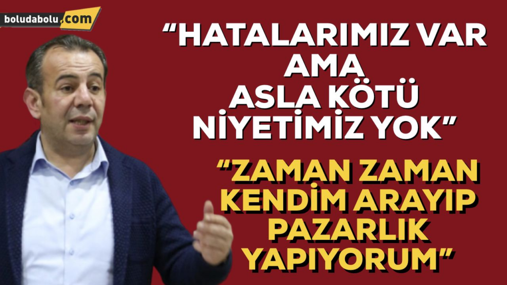 BAŞKAN ÖZCAN “HATALARIMIZ VAR AMA ASLA KÖTÜ NİYETİMİZ YOK” BAŞKAN ÖZCAN “HATALARIMIZ VAR AMA ASLA KÖTÜ NİYETİMİZ YOK”